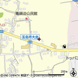 熊本県玉名市大倉573-3周辺の地図