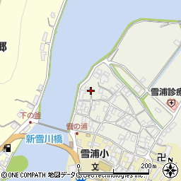 長崎県西海市大瀬戸町雪浦上郷127周辺の地図