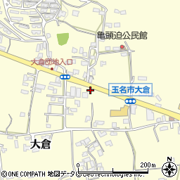 熊本県玉名市大倉738-2周辺の地図