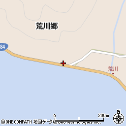 長崎県南松浦郡新上五島町荒川郷155周辺の地図