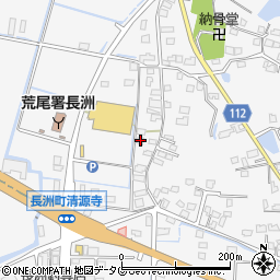 熊本県玉名郡長洲町清源寺1405周辺の地図
