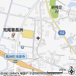 熊本県玉名郡長洲町清源寺1403周辺の地図