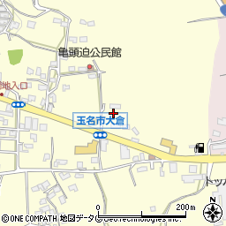 熊本県玉名市大倉585周辺の地図