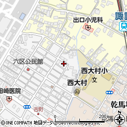 長崎県大村市古町2丁目1630周辺の地図