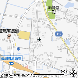 熊本県玉名郡長洲町清源寺1578周辺の地図