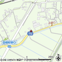 熊本県玉名市岱明町野口897-1周辺の地図