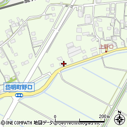 熊本県玉名市岱明町野口897周辺の地図