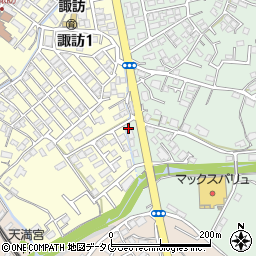 小松内科周辺の地図