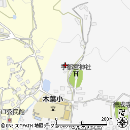 熊本県玉名郡玉東町木葉1168周辺の地図