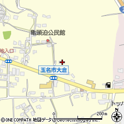 熊本県玉名市大倉586周辺の地図