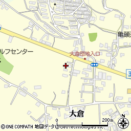 熊本県玉名市大倉760周辺の地図