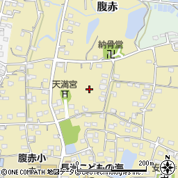 熊本県長洲町（玉名郡）腹赤周辺の地図