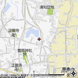 熊本県玉名郡長洲町清源寺2421周辺の地図