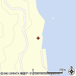 長崎県南松浦郡新上五島町西神ノ浦郷8周辺の地図