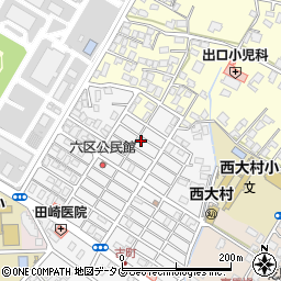 長崎県大村市古町2丁目1918周辺の地図