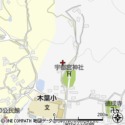 熊本県玉名郡玉東町木葉1169周辺の地図