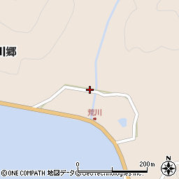 長崎県南松浦郡新上五島町荒川郷141周辺の地図