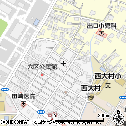 長崎県大村市古町2丁目1623周辺の地図