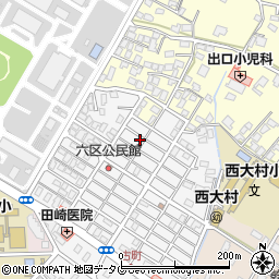 長崎県大村市古町2丁目1917周辺の地図