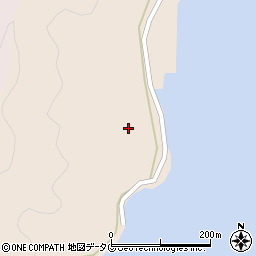 長崎県南松浦郡新上五島町荒川郷279-2周辺の地図