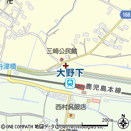 熊本県玉名市岱明町三崎321周辺の地図