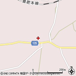 大分県竹田市荻町桑木1191-9周辺の地図
