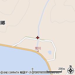 長崎県南松浦郡新上五島町荒川郷53周辺の地図