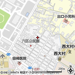 長崎県大村市古町2丁目1916周辺の地図