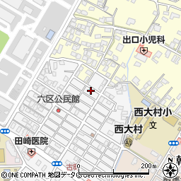 長崎県大村市古町2丁目1628周辺の地図