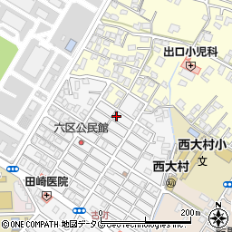 長崎県大村市古町2丁目1909周辺の地図
