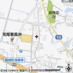 熊本県玉名郡長洲町清源寺1395周辺の地図
