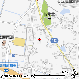 熊本県玉名郡長洲町清源寺1570周辺の地図