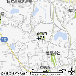 熊本県玉名郡長洲町清源寺2200周辺の地図