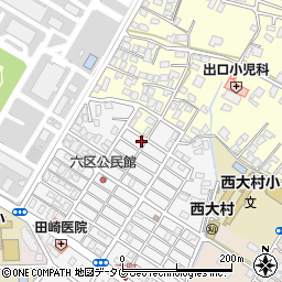 長崎県大村市古町2丁目1907周辺の地図