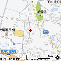 熊本県玉名郡長洲町清源寺1579周辺の地図
