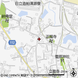 熊本県玉名郡長洲町清源寺2195周辺の地図