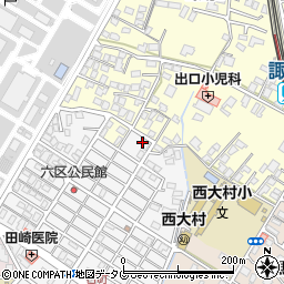長崎県大村市古町2丁目1900周辺の地図