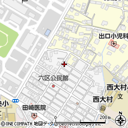 長崎県大村市古町2丁目1904周辺の地図