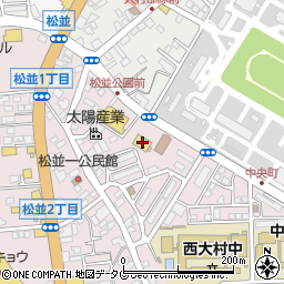 ドラッグイレブン　大村店周辺の地図