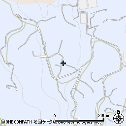 長崎県長崎市長浦町166周辺の地図