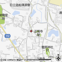 熊本県玉名郡長洲町清源寺2197周辺の地図