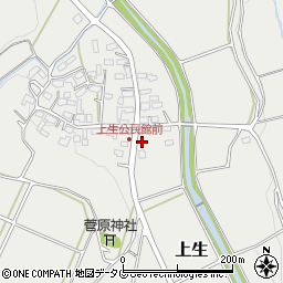 熊本県合志市上生1056周辺の地図