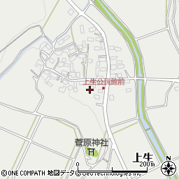熊本県合志市上生977周辺の地図