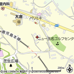 熊本県玉名市大倉1497周辺の地図