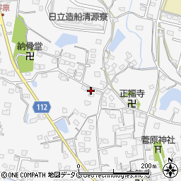 熊本県玉名郡長洲町清源寺1548周辺の地図