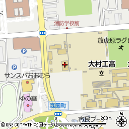 長崎県消防学校周辺の地図