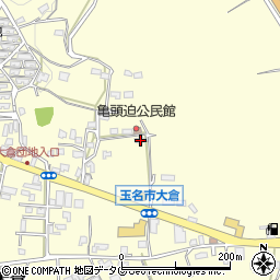 熊本県玉名市大倉725周辺の地図