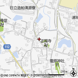 熊本県玉名郡長洲町清源寺2209-2周辺の地図