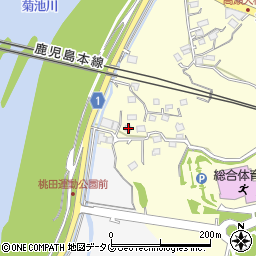 熊本県玉名市大倉1750-1周辺の地図