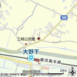 熊本県玉名市岱明町三崎336周辺の地図